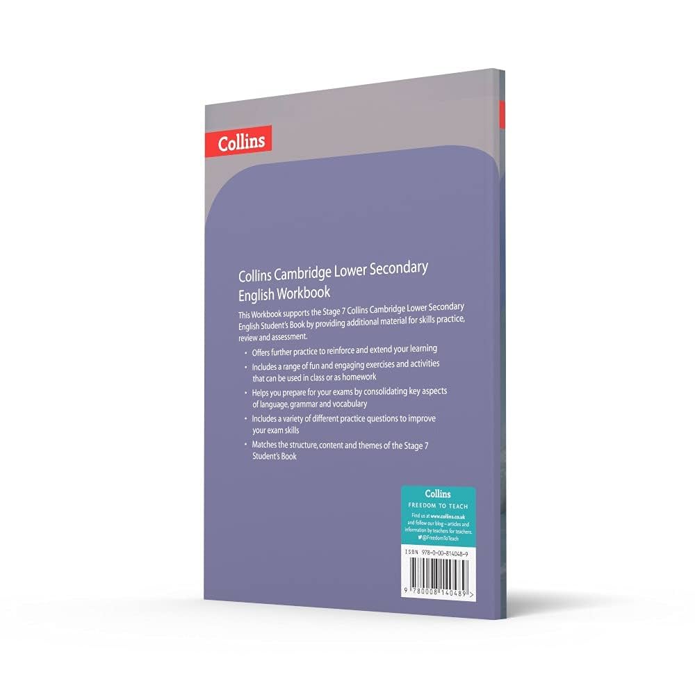 Collins English for Exams 7冊セット Amazon.com: Collins Cambridge Checkpoint English – Stage 7
